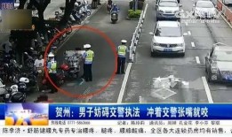 交警爆料被打视频曝光,现场冲突引发社会关注